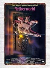 nostalgic wall decor Netherworld 1992 American horror film metal tin sign