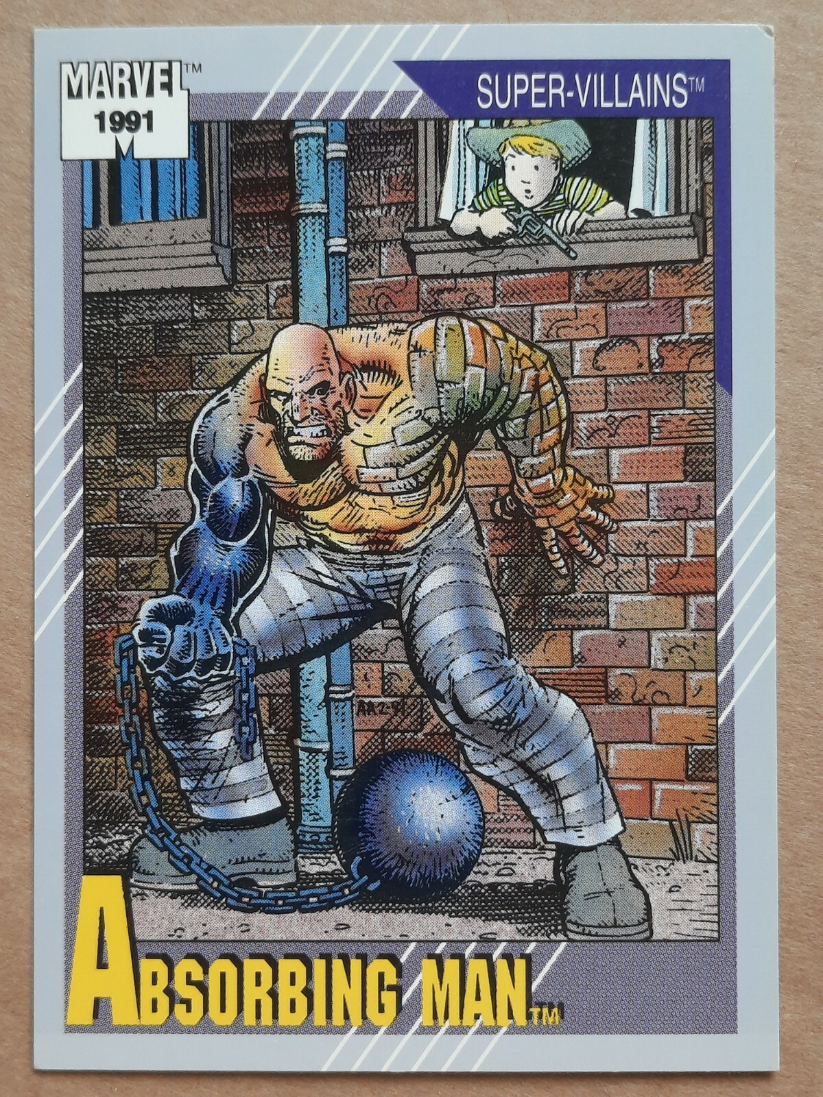 1991 Absorbing Man Marvel Card For Sale - MAVIN