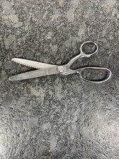 Vintage WISS 9 1/4" Pinking Shears Sewing Scissors PAT 1965443-1970408 1959190