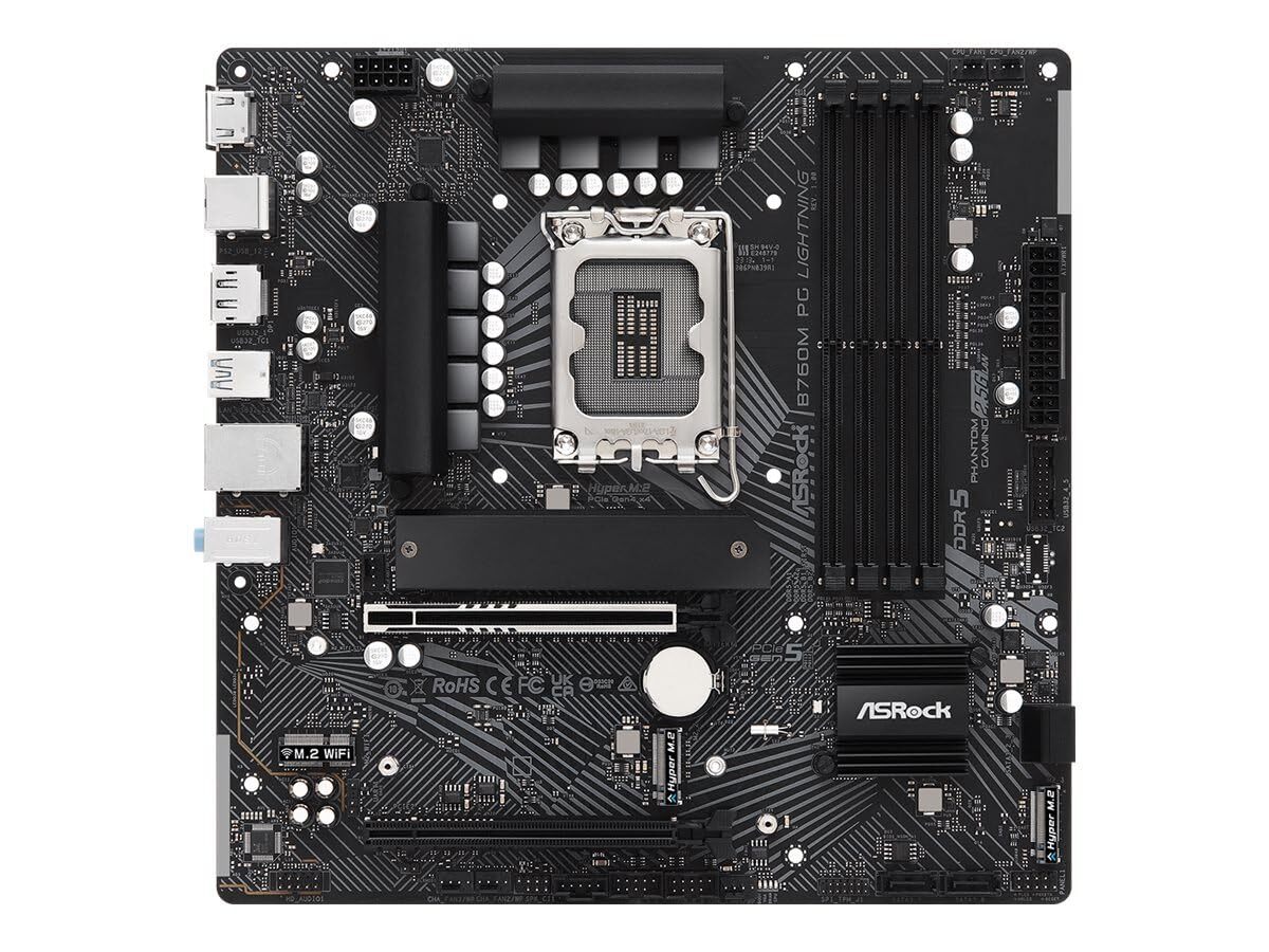 ASRock B760M PG Lightning 1700 mATX HDMI/DP ACC NUOVO