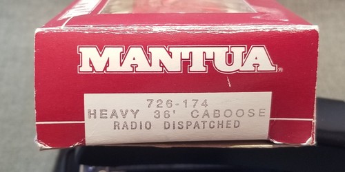 Mantua 726-174 RADIO EQUIPPED 36' Cupola Caboose 2910 Red OB - Picture 2 of 14