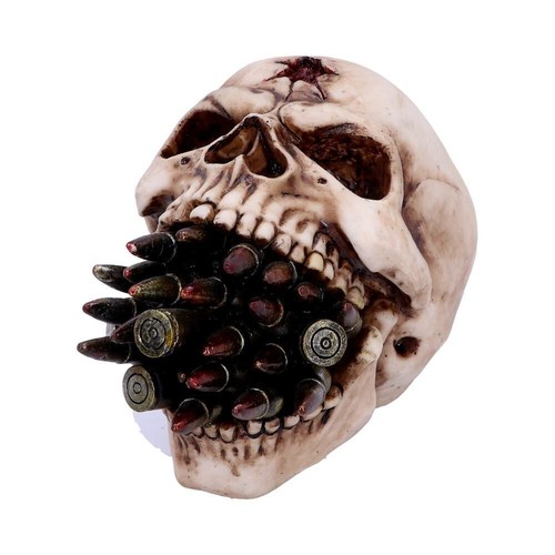 FIGURA ORNAMENTAL MORDIDA LA BALA 11cm NÉMESIS GÓTICA AHORA TOTALMENTE NUEVA - Imagen 2 de 4