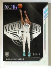 2022-23 Panini NOIR ASSOCIATION EDITION  Dyson Daniels Rookie 16/49 #151