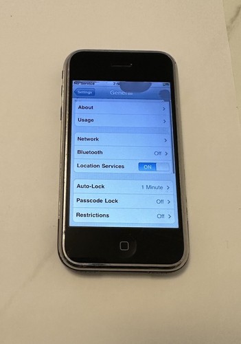 Apple iPhone 1a generazione - 8GB - Nero (AT&T) A1203 (GSM) C34 - Foto 7 di 20