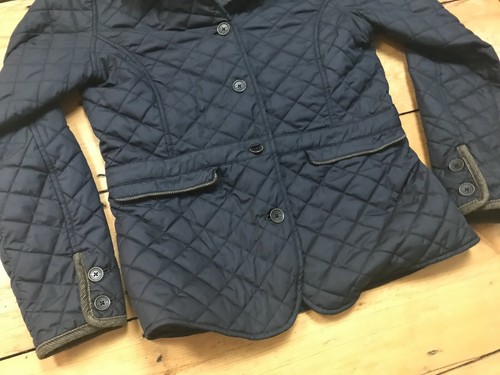 Timberland Puffer Jacket Navy Womens Country Hunting Size Small - Picture 2 of 5