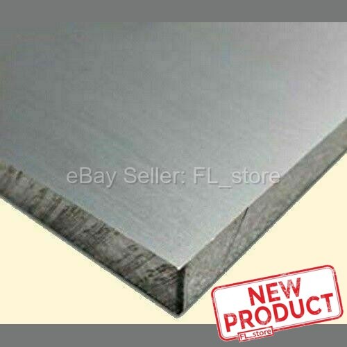 Aluminium Flachstange Lager 1/2" dick x 2" breit x 3 Fuß lang unpolierte Oberfläche NEU - Bild 5 von 10