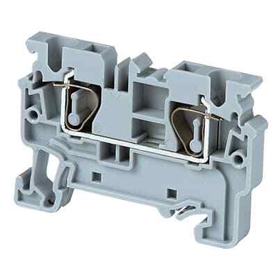 5pc ALTECH CORP CX4 Connector Terminal Block DIN Rail Spring Clamp Single Level