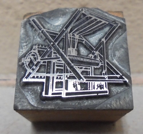 Letterpress Machine Ebay Factory Equipment Letterpress Printing Block Vintage | eBay