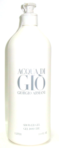 giorgio armani acqua di gio shower gel 33.8 oz 1l new