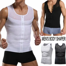Gynecomastia Shirt Slimming Men Shapewear to Hide Man Boobs Moobs Shapewear Vest