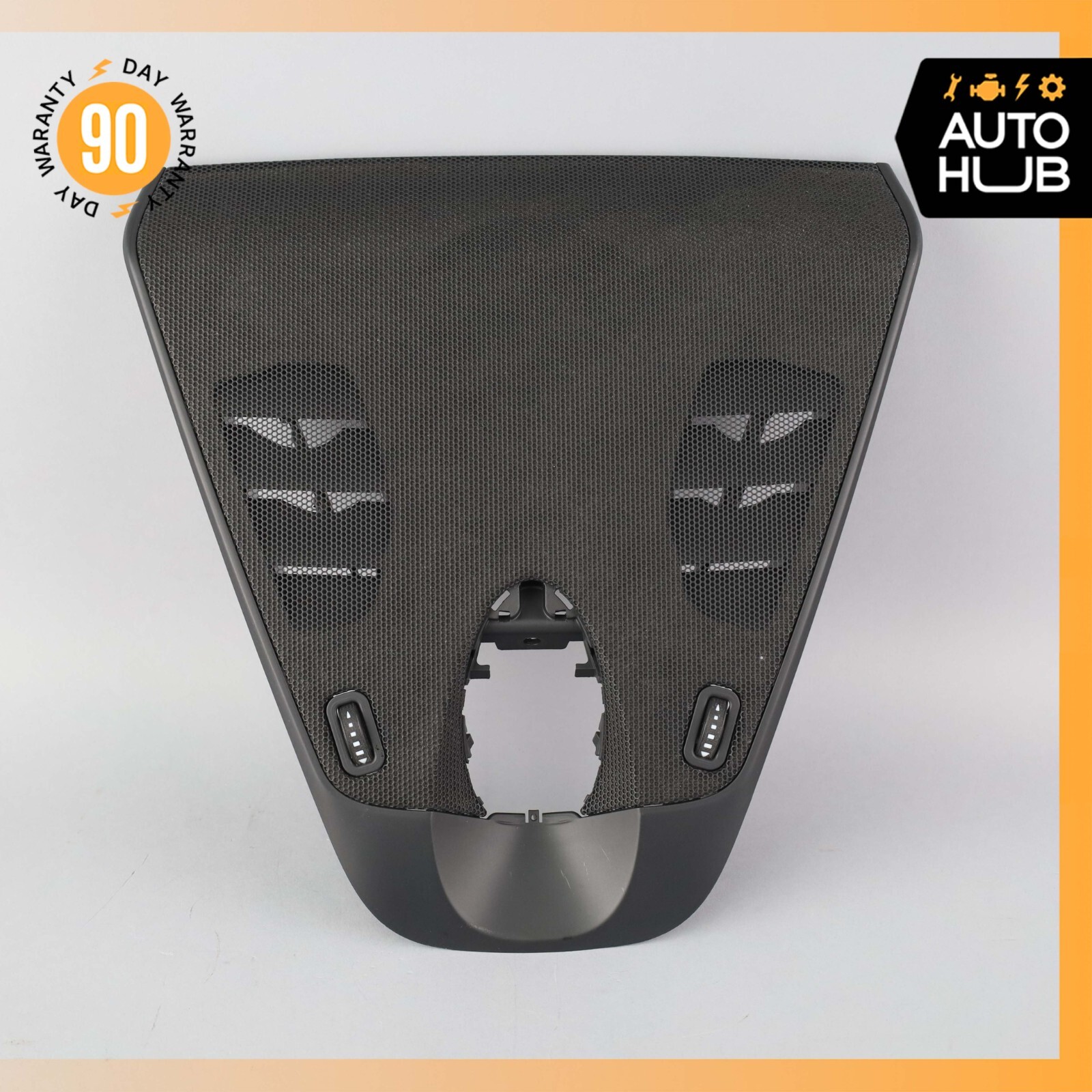 17-20 Maserati Levante M161 Dashboard Dash Grille Speaker Cover Black OEM 64k