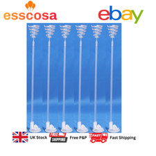 6x Foil Balloon Holder with Suction cup Base Party- Wedding -birthday stand desk