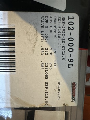 Comp Cams MHS 2v PI Stage 2.5 Blower - Picture 3 of 3