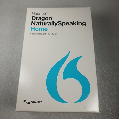 Nuance Dragon NaturallySpeaking Home 13 NEW SEALED K409A-G00-13.0 w/ Microphone