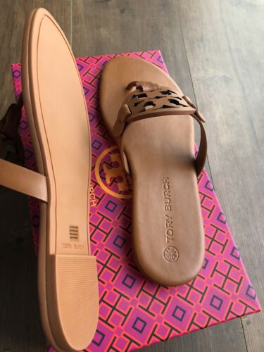 Sandali in pelle nuovi Tory Burch Miller morbidi taglia 11 - Foto 5 di 6
