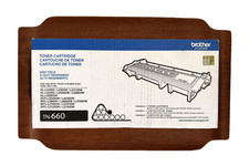 New Brother TN-660 TN660 Genuine High Yield Black Toner Cartridge Replacement