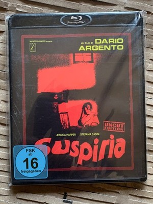 Dario Argento SUSPIRIA Jessica Harper BLU-RAY Udo Kier 1977 Stefania Casini RAR