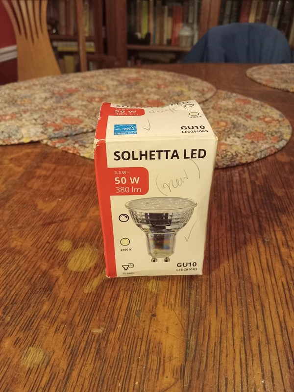 Solhetta GU10 50W LED Bulb