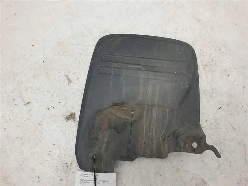 2006 TOYOTA SEQUOIA LIMITED PASSENGER SIDE FRONT MUD FLAP  - Image 2 of 4
