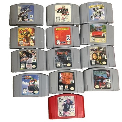 Nintendo 64 N64 Game Lot Of 13  Tested And Work Retro Classic Games