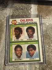 1979 Topps - Team Leaders Earl Campbell, Elvin Bethea, Ken Burrough #301 (RC)