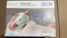 Owlet Dream Sock Smart Baby Monitor - Mint - NEW OPEN BOX