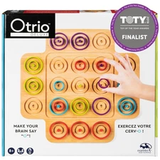 Spin Master Games, Otrio Wood Strategy Game, Interactive Puzzle Game, STEM Ac...