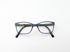 ESPRIT Eyeglasses Frames Only, ET17444, 52-17-145, Blue and Brown