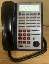 NEC 1100063 IP4WW-24TXH-B-TEL BK  SL1100 Phone Black Tested