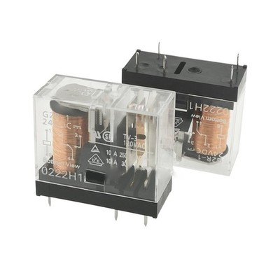2PCS 5Pin Safety Relay for G2R-1 24V 10A DC #lk