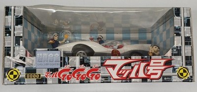 UNIFIVE Mach Anime Charakter Figur aus Mach GoGoGo geöffnete Box