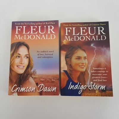 Crimson Dawn Indigo Storm by Fleur McDonald Lg PBs Detective Dave Burrows