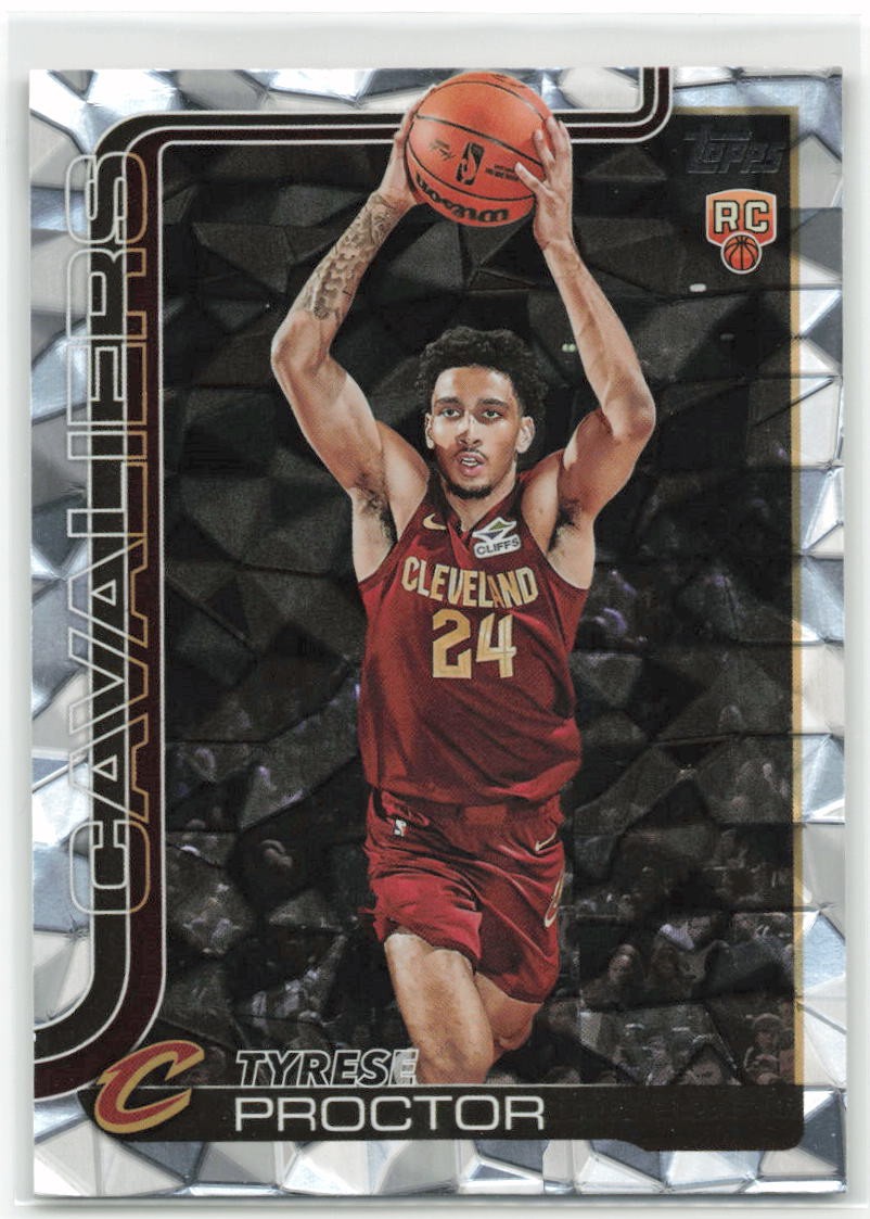 2025-26 Topps Flagship Diamante Tyrese Proctor #250 Cleveland Cavaliers RC