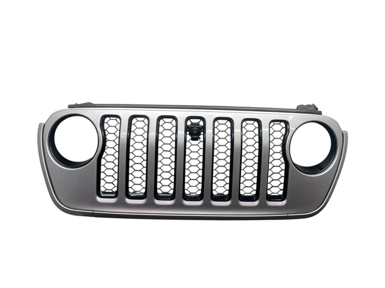 2021-2025 JEEP WRANGLER JL OEM FRONT GRILLE PANEL W/ CAMERA |BILLET SILVER (PSC)