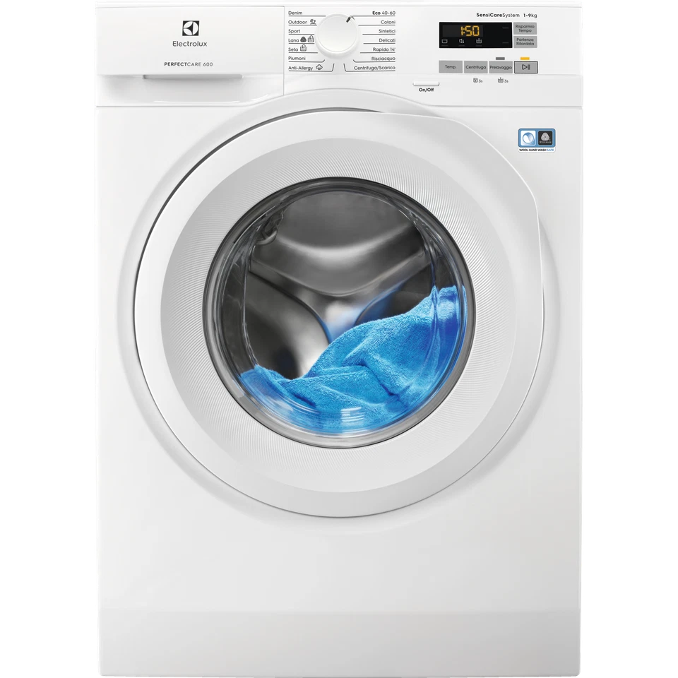 Electrolux Lavatrice serie 600 SensiCare 9 kg EW6F592T | Ricondizionato