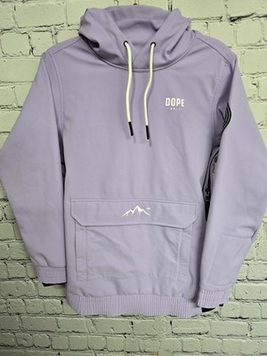 Dope Snow Wylie Snowboard Jacket Adult XS-M Waterproof Faded Violet Ski Coat 