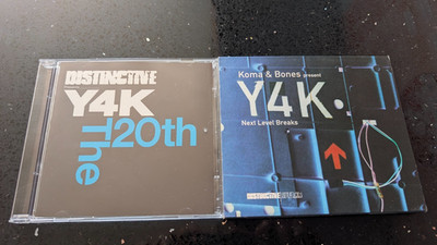 Koma & Bones Next Level Breaks  Y4K The 20th - 2x CD Bundle