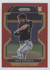 2022 Panini Prizm Tier II Red Prizm Max Kranick #185 0c2