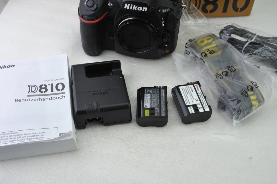 Nikon D810 36,3MP DSLR Kamera,  Auslösungen/shutter count 36665 - Bild 3 von 4