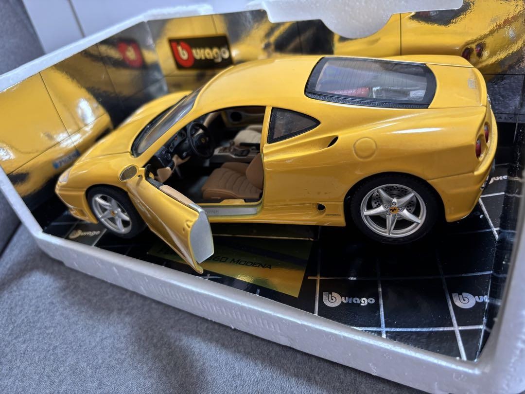 ミニカー Bburago Ferrari 360 Modena 1/18 1:18 Bburago Ferrari 360 Modena – Cameron's Model Cars