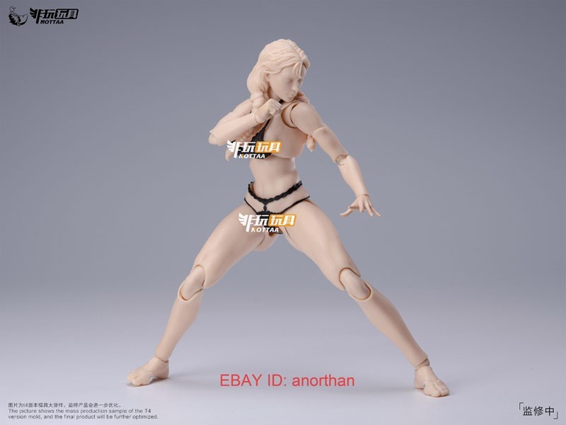 Nottaa Collection NT04 Female Body Xiao Fang 1/12 Scale Action