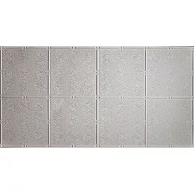 2 Ft. X 4 Ft. Glue up Tin Ceiling Tile in Matte White