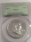 1963 P PCGS PF66 Franklin Half Dollar 50¢