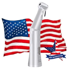 Dental 20:1 Reduction Implant Contra Angle Low Speed Push Button Handpiece ty