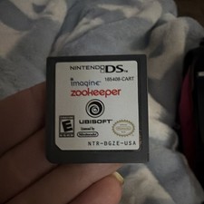 Ubisoft Imagine: Zookeeper Nintendo DS Game Cartridge, E-Everyone, NTSC-U/C