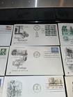SL 2195/ 30 Unaddressed FDC's from 1940'-1980's us stamps collections lots — photo 3