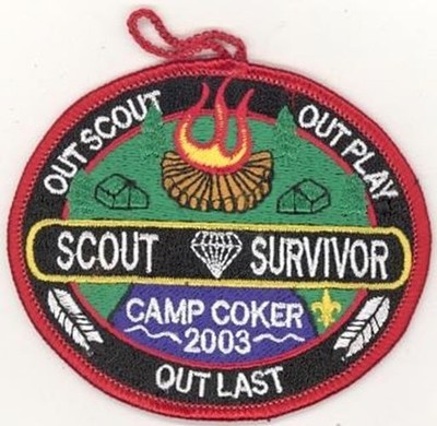Santee Lodge 116 2003 Week Camp Coker Pee Dee Area SC RD Bdr