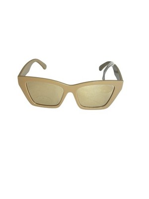 ALDO Women s Cat Eye Sunglasses Brown Frame Beige Lens Retro Chic UV400  No Box