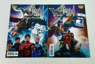 Voltron: Year One #1 & #2  (Dynamite 2012 1 2) Brandon Thomas / Craig Cermak