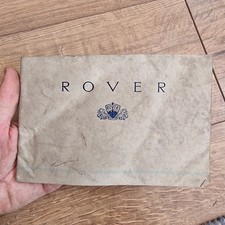 Rover Cars 1939 Sales Brochure Catalogue Genuine 1939 Edition